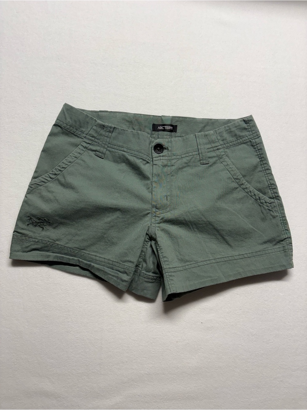 Arc'teryx Women's Sage Green Athletic Shorts
